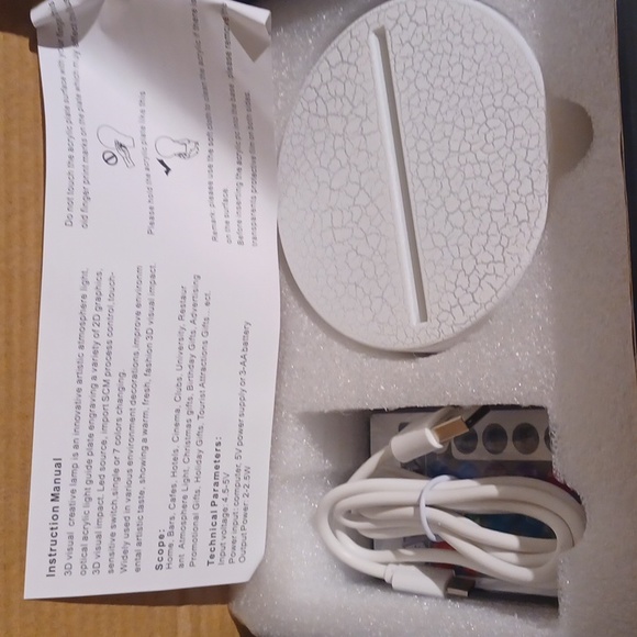 3D Anime Lamp Figure Light Remote Control Multiple Colors - Picture 10 of 12